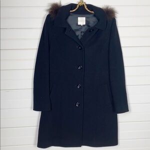 Kumikyoku Wool Pea Coat Size 3
